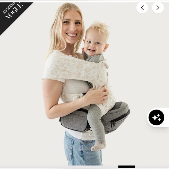 TUSHBABY Grey carrier EUC - Picture 4 of 9